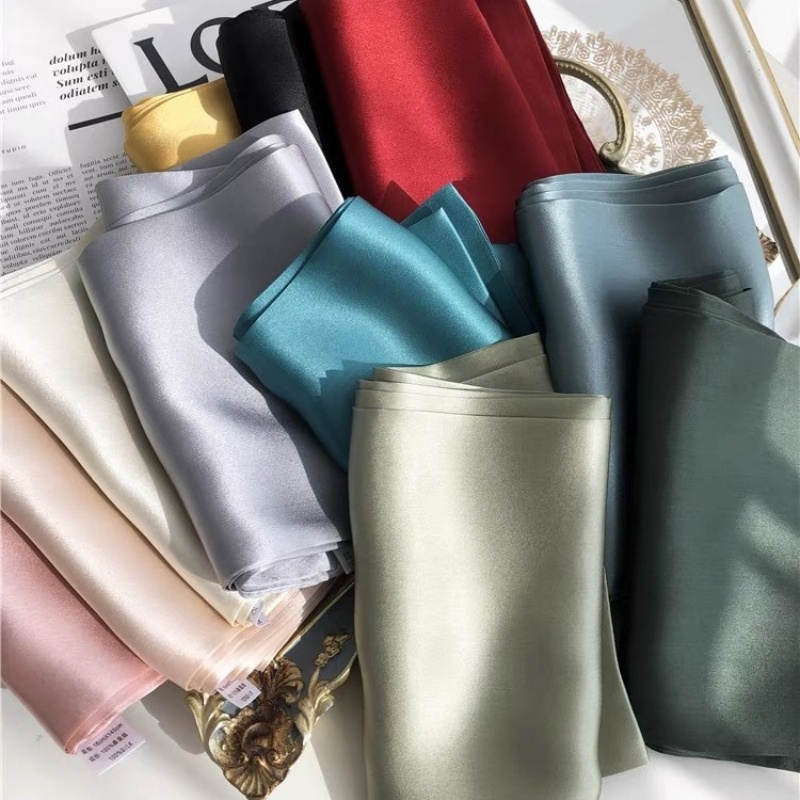 Scarf Silk Square - 女性用の本物のシルクスカーフ,女性用のショールラップ,ネックウォーカチ,ファッショナブルなショール,ヒジャーブ,バンダナ,100%