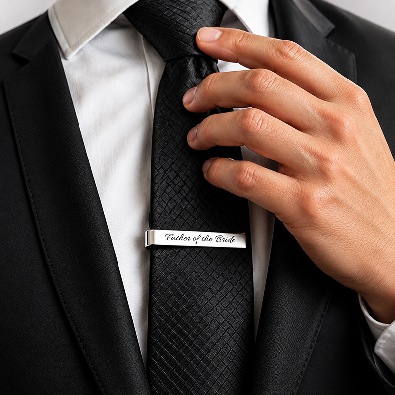 ステンレス製カフスボタンとネクタイピンのセット。男性用フォー - Tie Bar Set Gift のレビューと価格