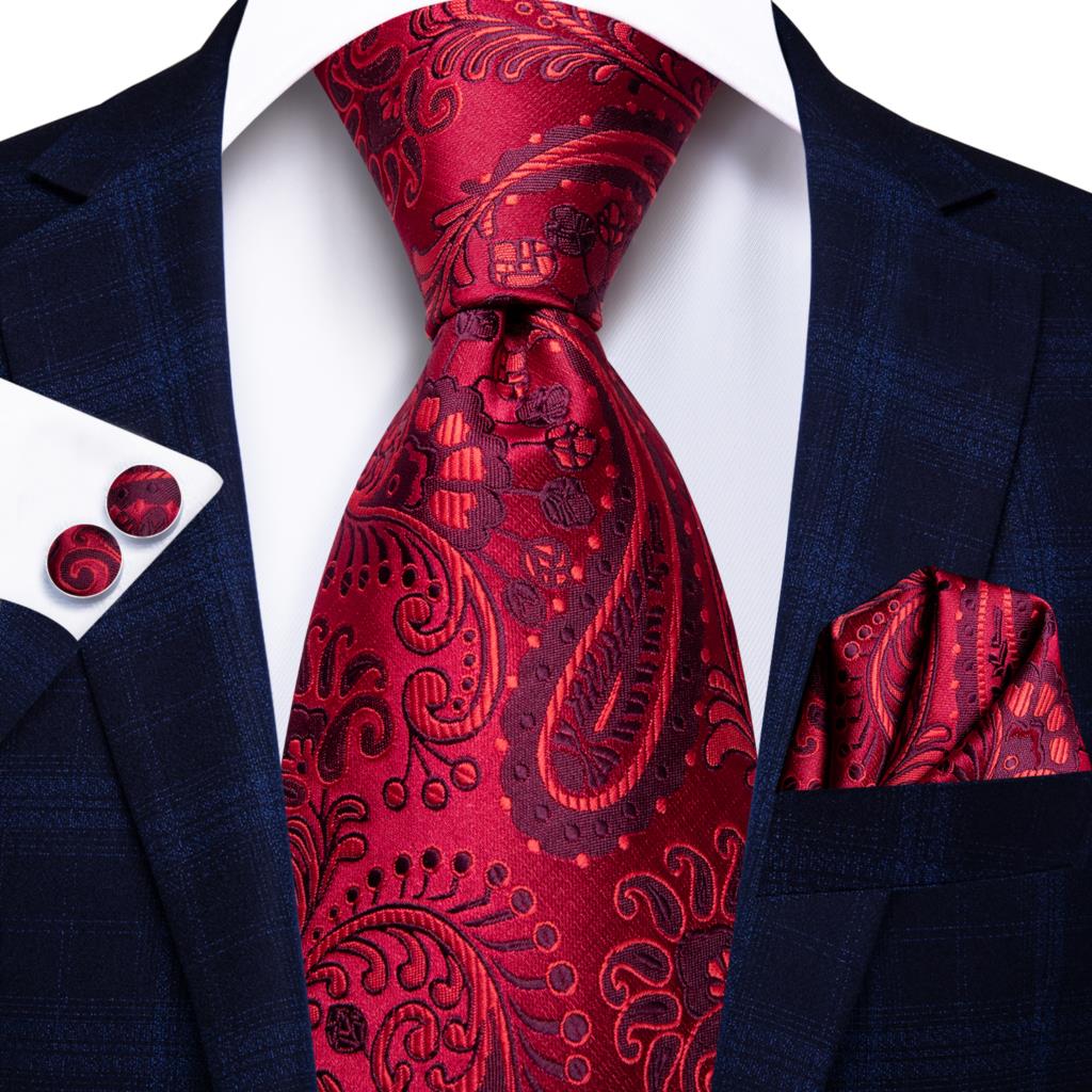ハイネクタイデザイナーストライプブルゴーニュ黒シルク結婚式の - Silk Tie Striped のレビューと価格