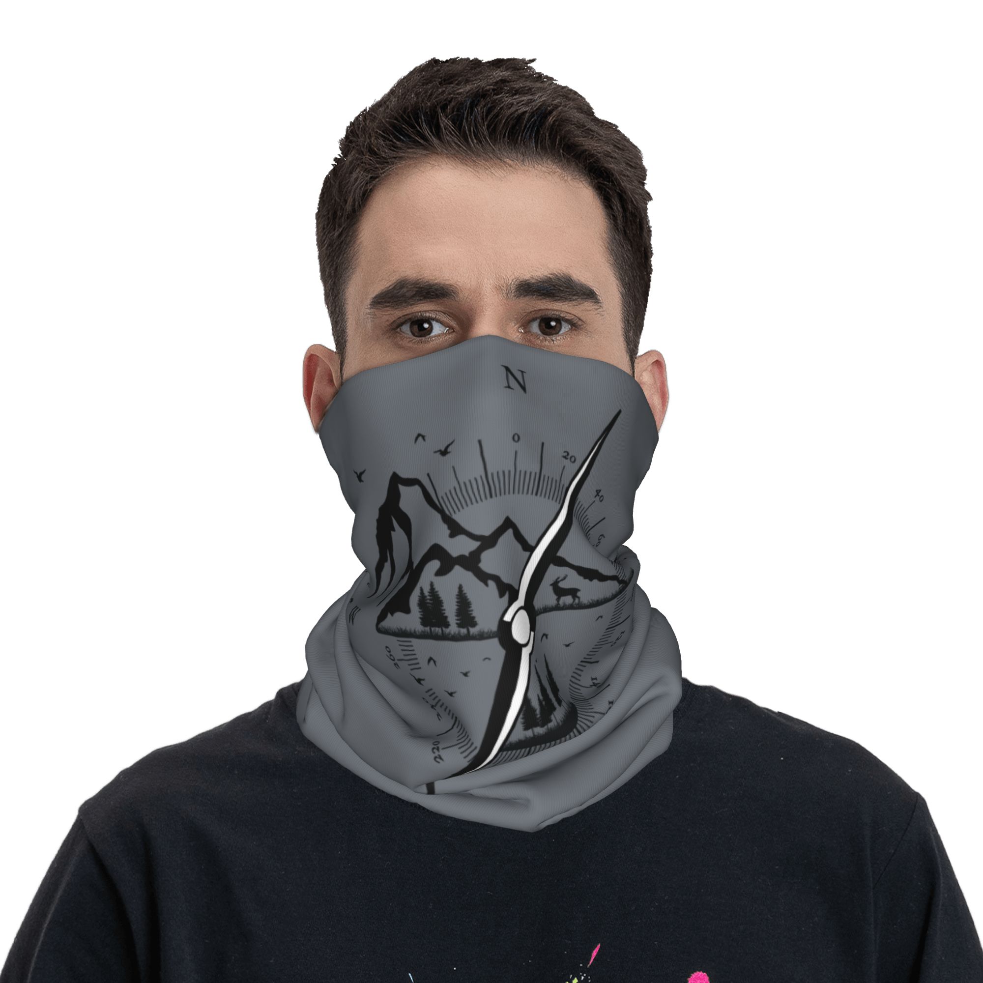 カスタムアドベンチャーコンパス冬用ヘッドバンドネックウォーマ - Neck Warmer Tube のレビューと価格