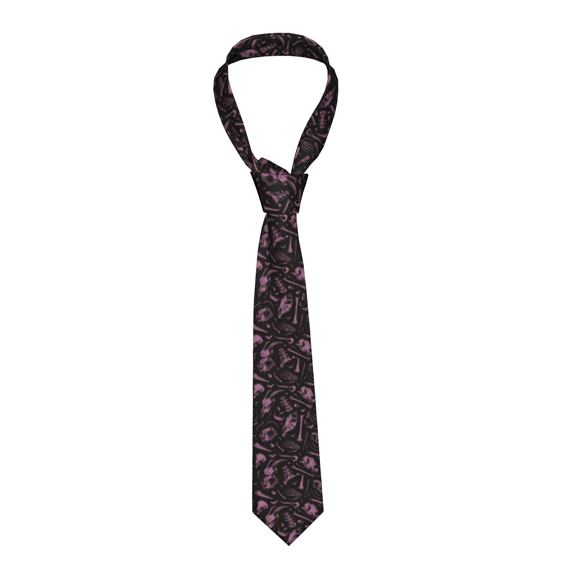 ハロウィン ゴシック コケット ネクタイ ユニセックス ポリ - Skinny Tie Men のレビューと価格