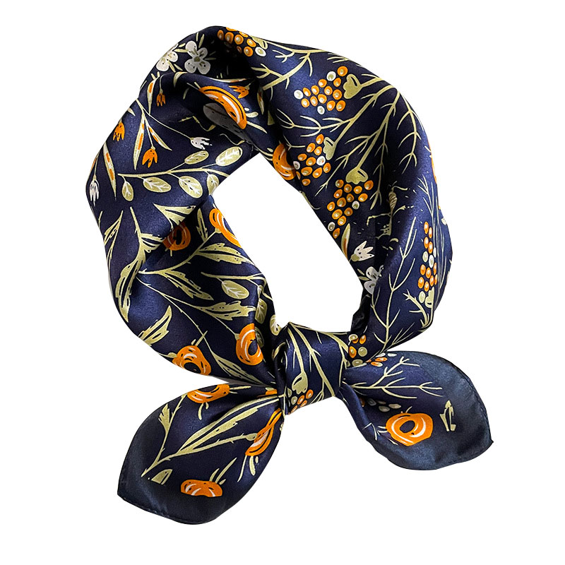 2026 ファッション 100% リアルシルクスクエアサテン - Scarf Silk Square のレビューと価格