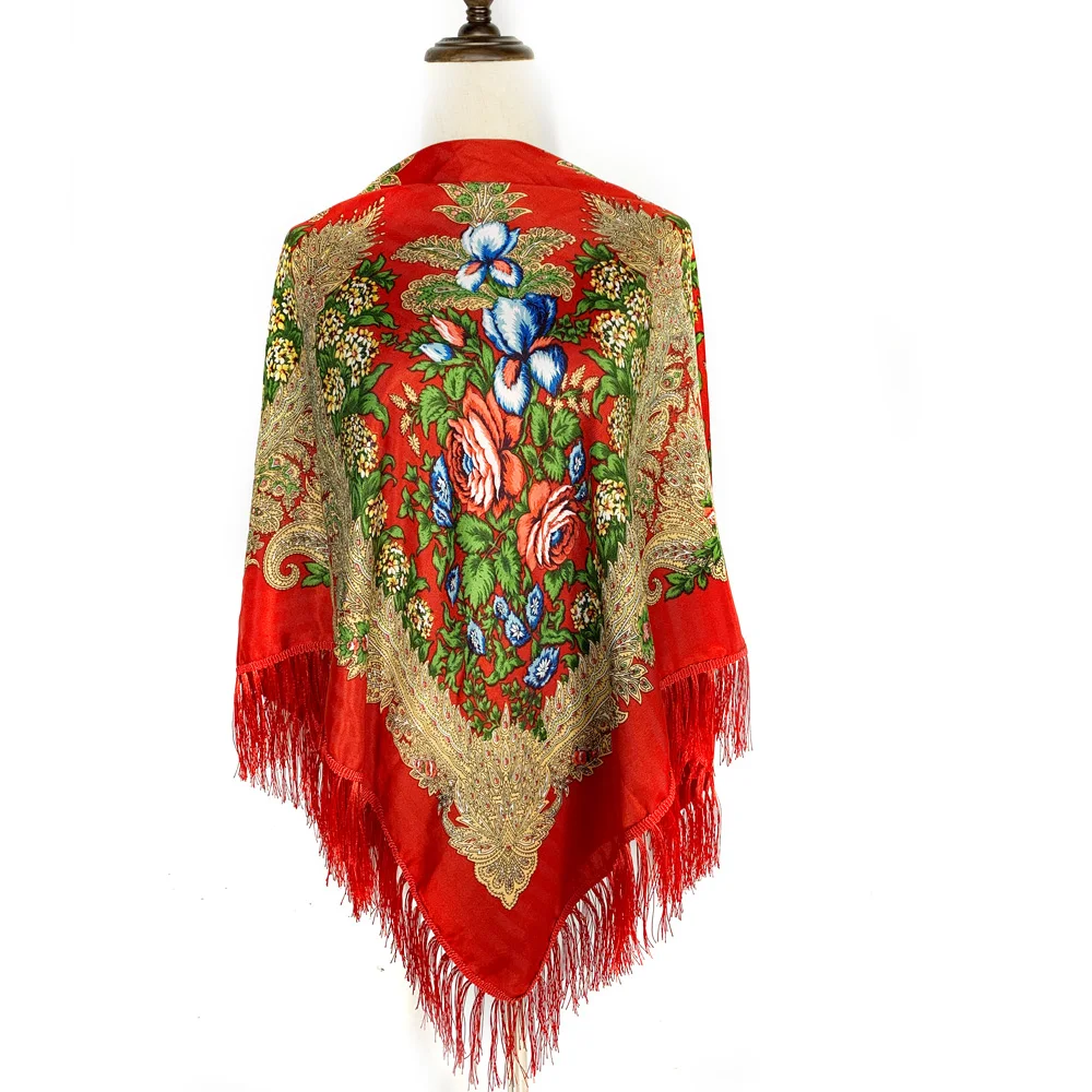 130*130 センチメートルエスニックスタイルロシア正方形 - Bandana Cotton のレビューと価格