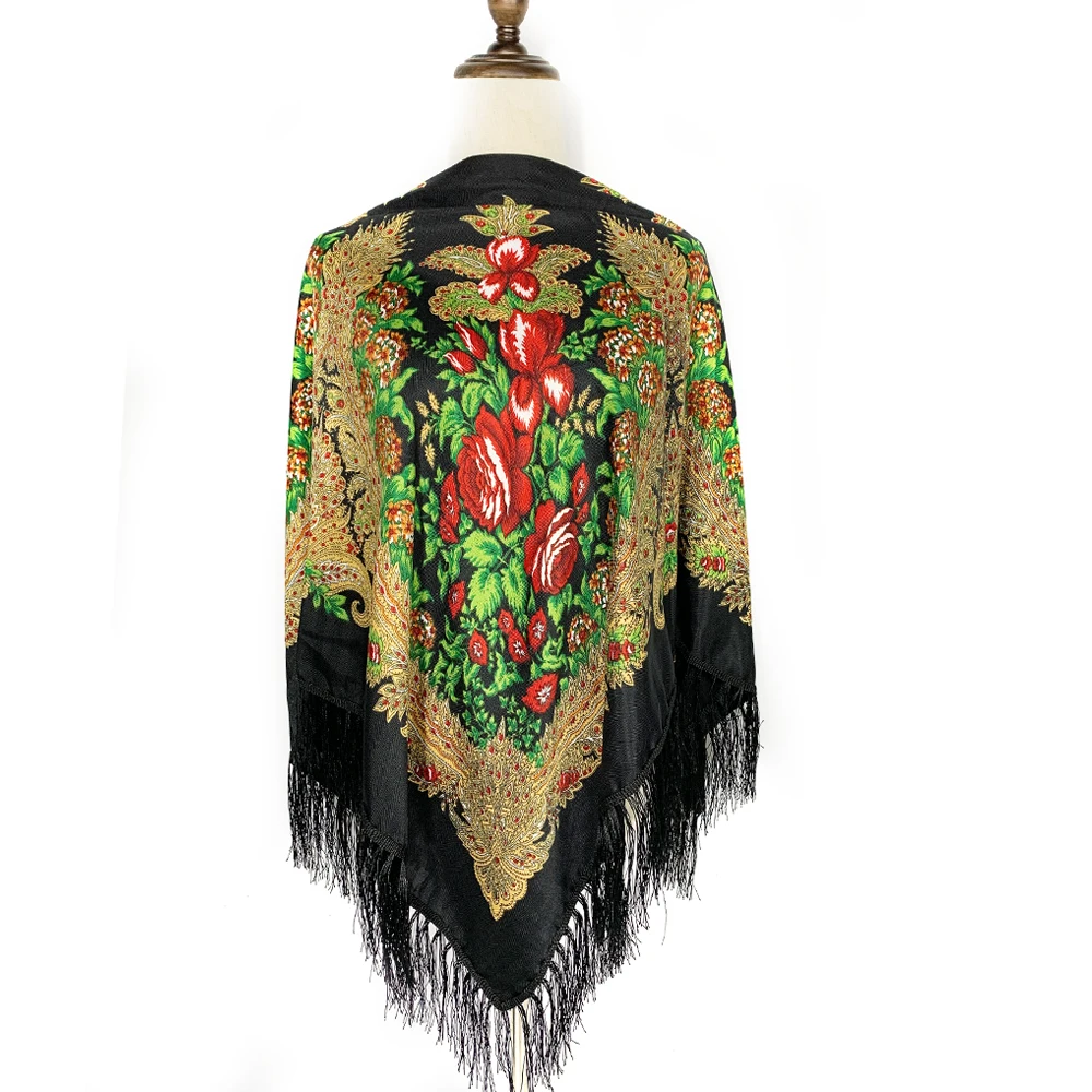 130*130 センチメートルエスニックスタイルロシア正方形 - Bandana Cotton のレビューと価格